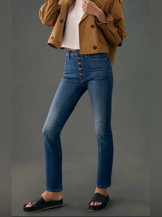 MOTHER Denim - MOTHER • The Pixie Rider Ankle jeans in Taxi!, size 27